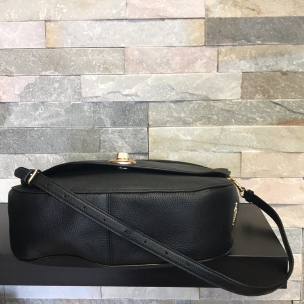 Coach Pebbled Leather Turnlock Hobo Crossbody - Picture 12 of 12